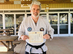 Black Belt in Karate & Black Belt in Memory